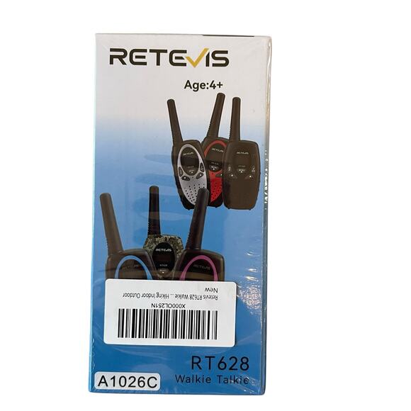 Retevis RT628 Kids Walkie Talkies 2 Pack Red NEW - Picture 4 of 7